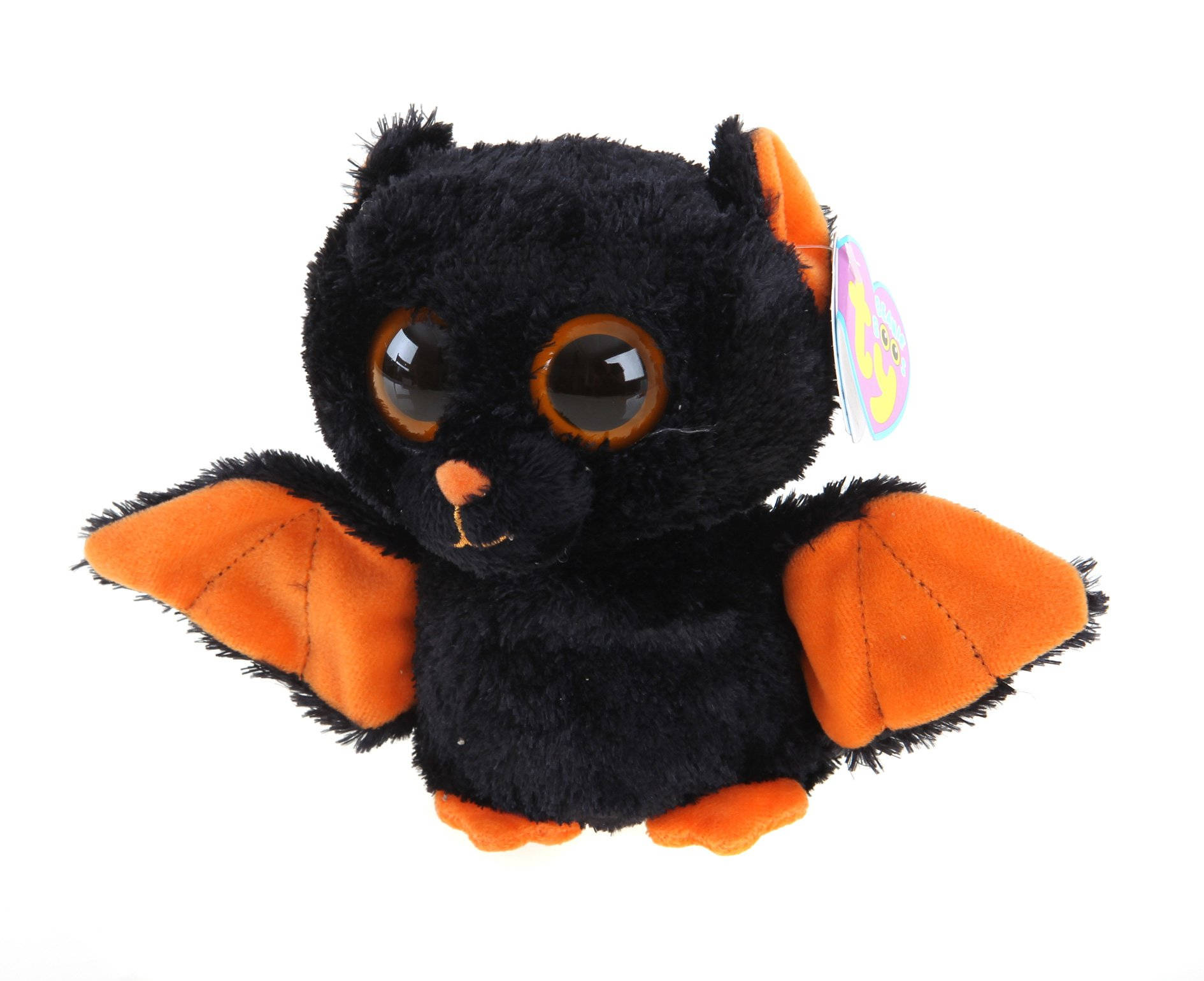 Black And Orange Beanie Boos Bat Background