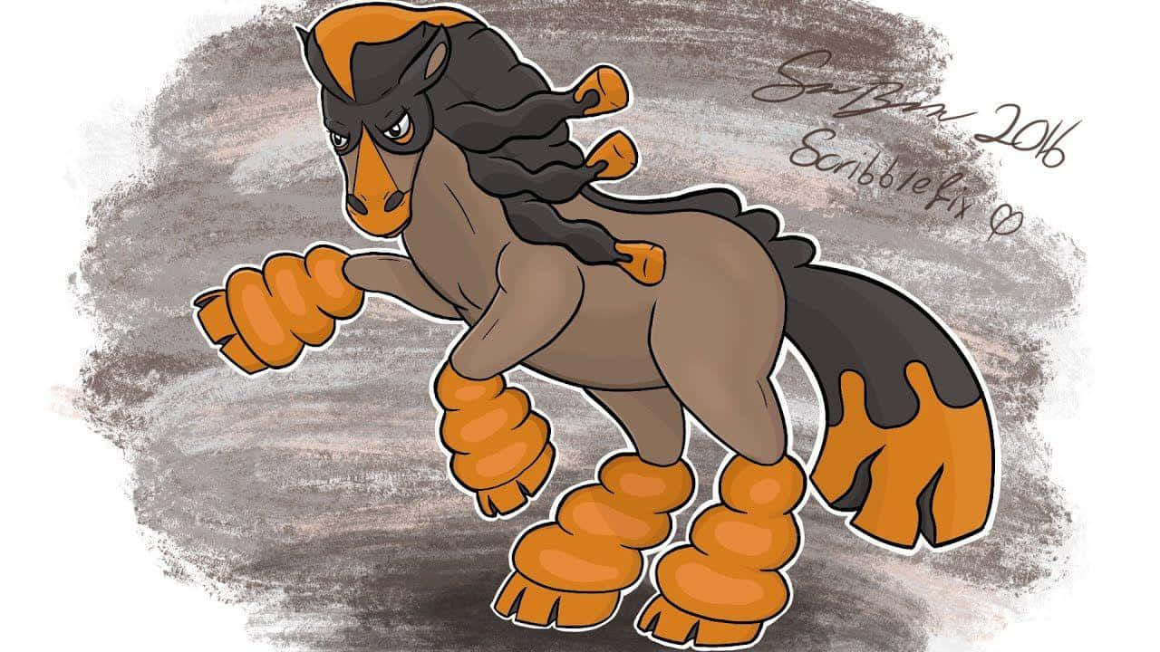 Black And Orange Mudsdale