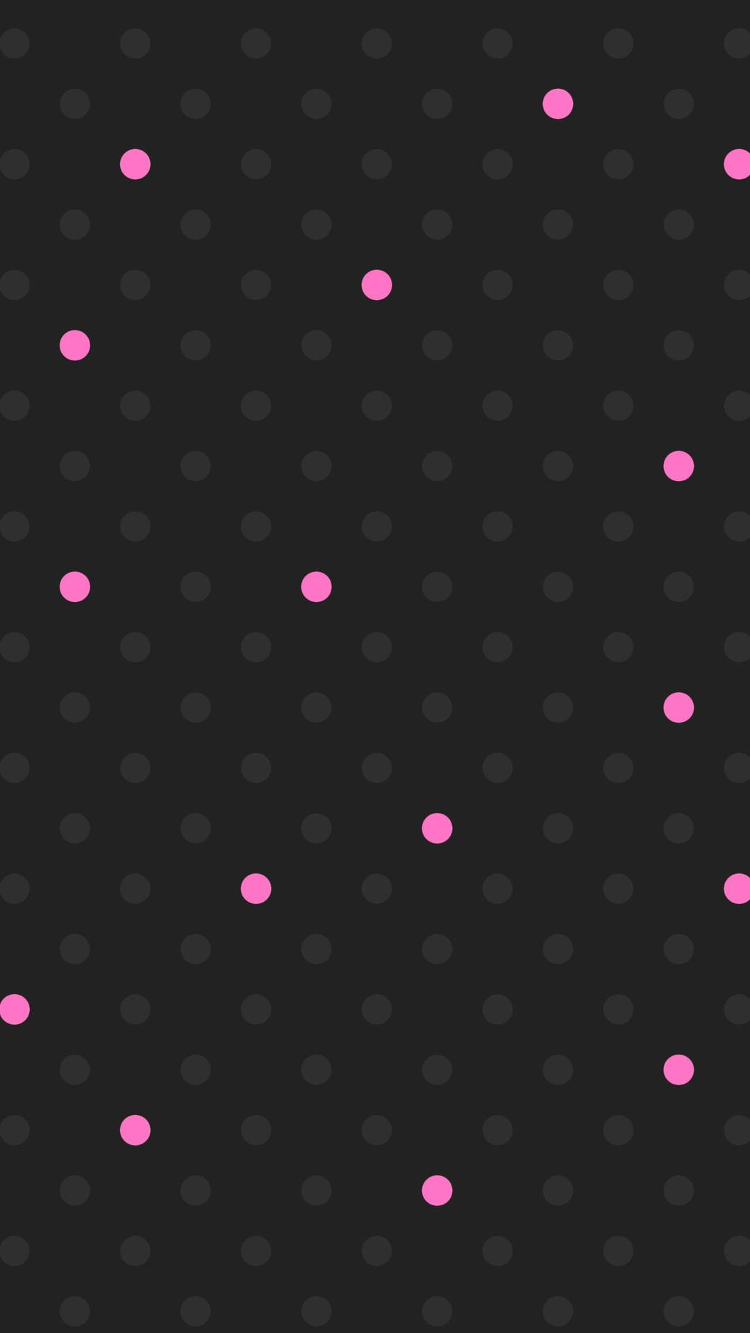 Black And Pink Aesthetic Dotted Pattern Background