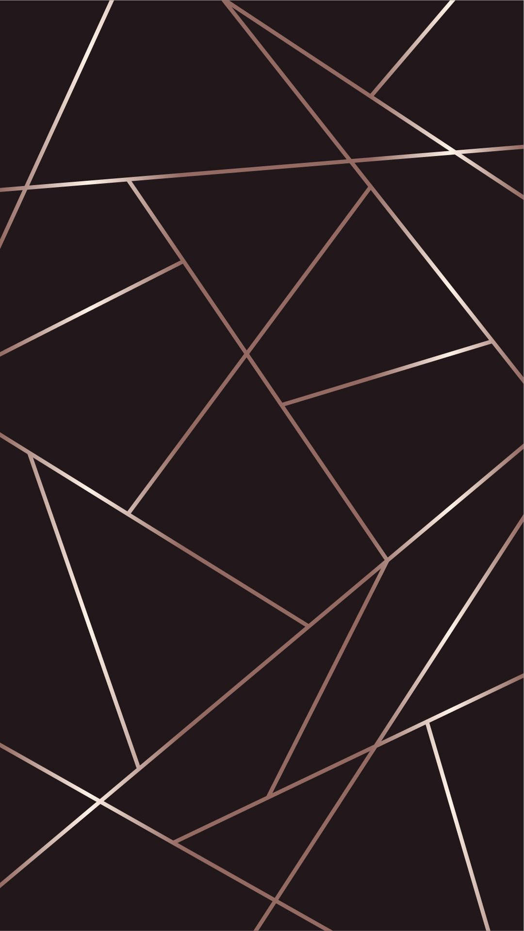 Black And Pink Geometric Design Background