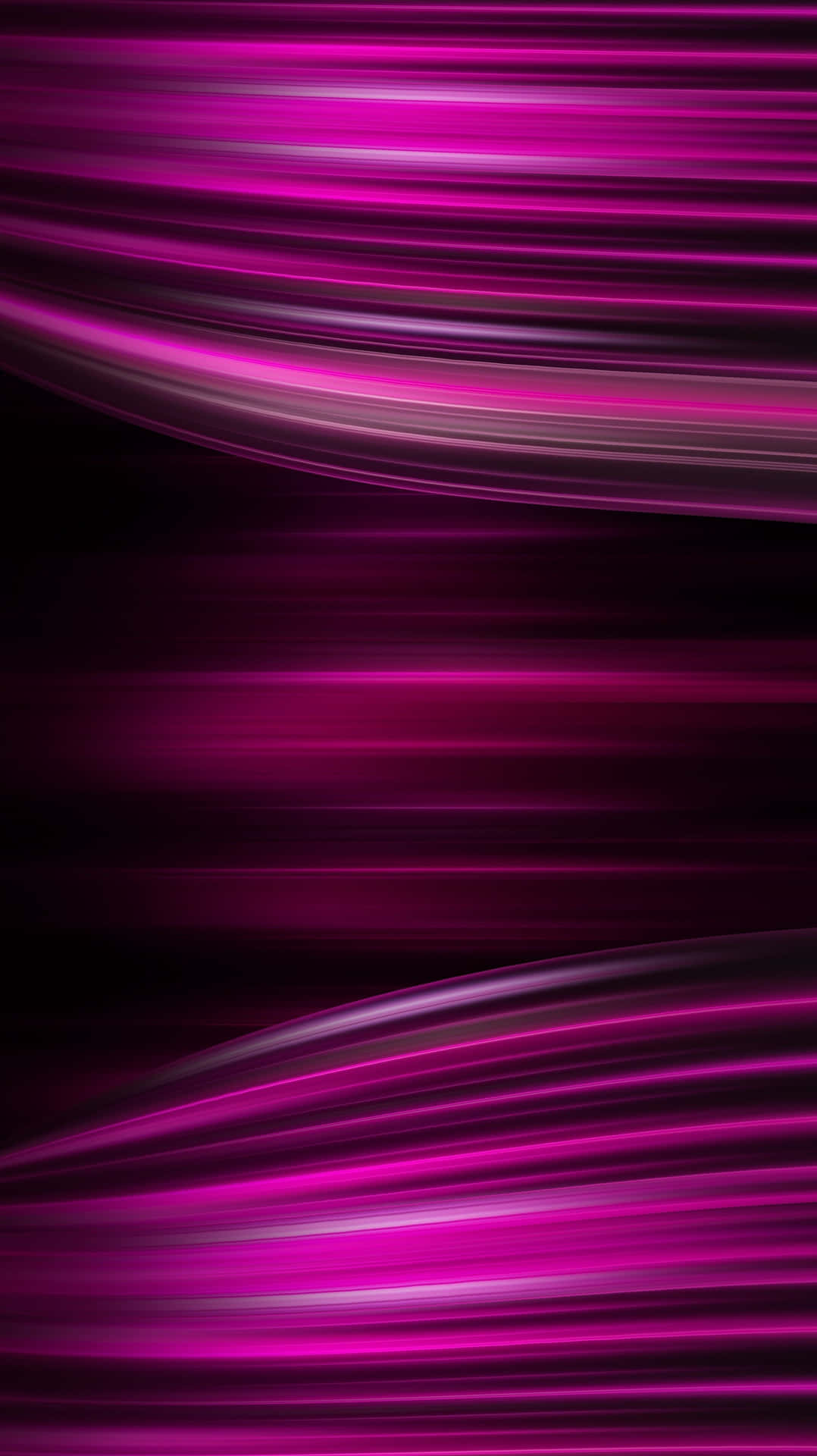 Black And Pink Iphone Horizontal Brush Strokes Background
