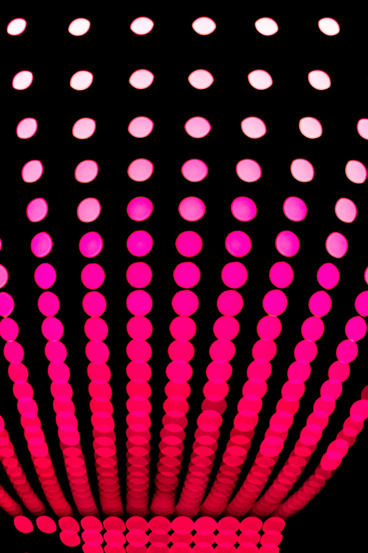 Black And Pink Iphone Luminous Dots