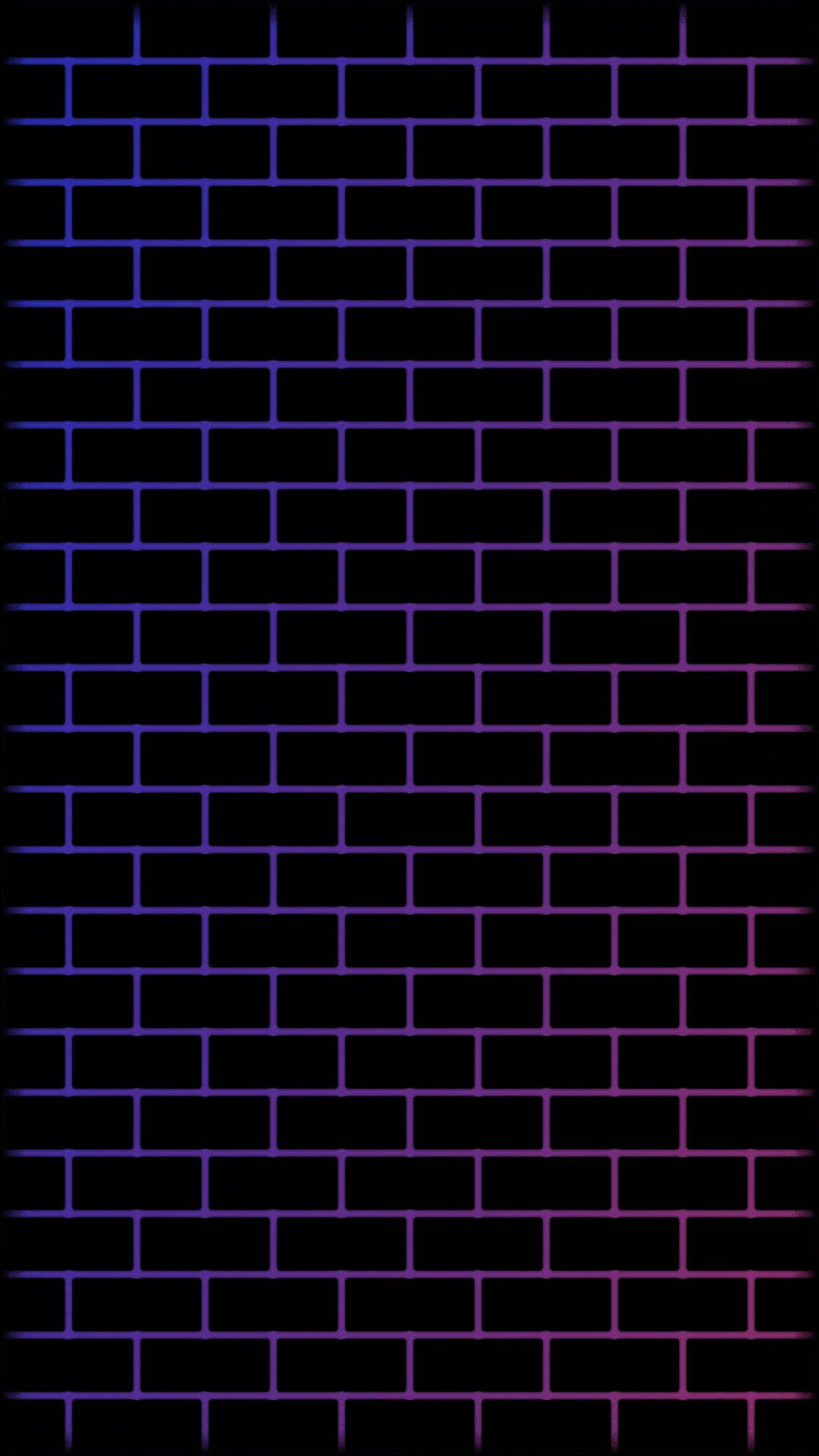 Black And Purple Aesthetic Brick Wall Background