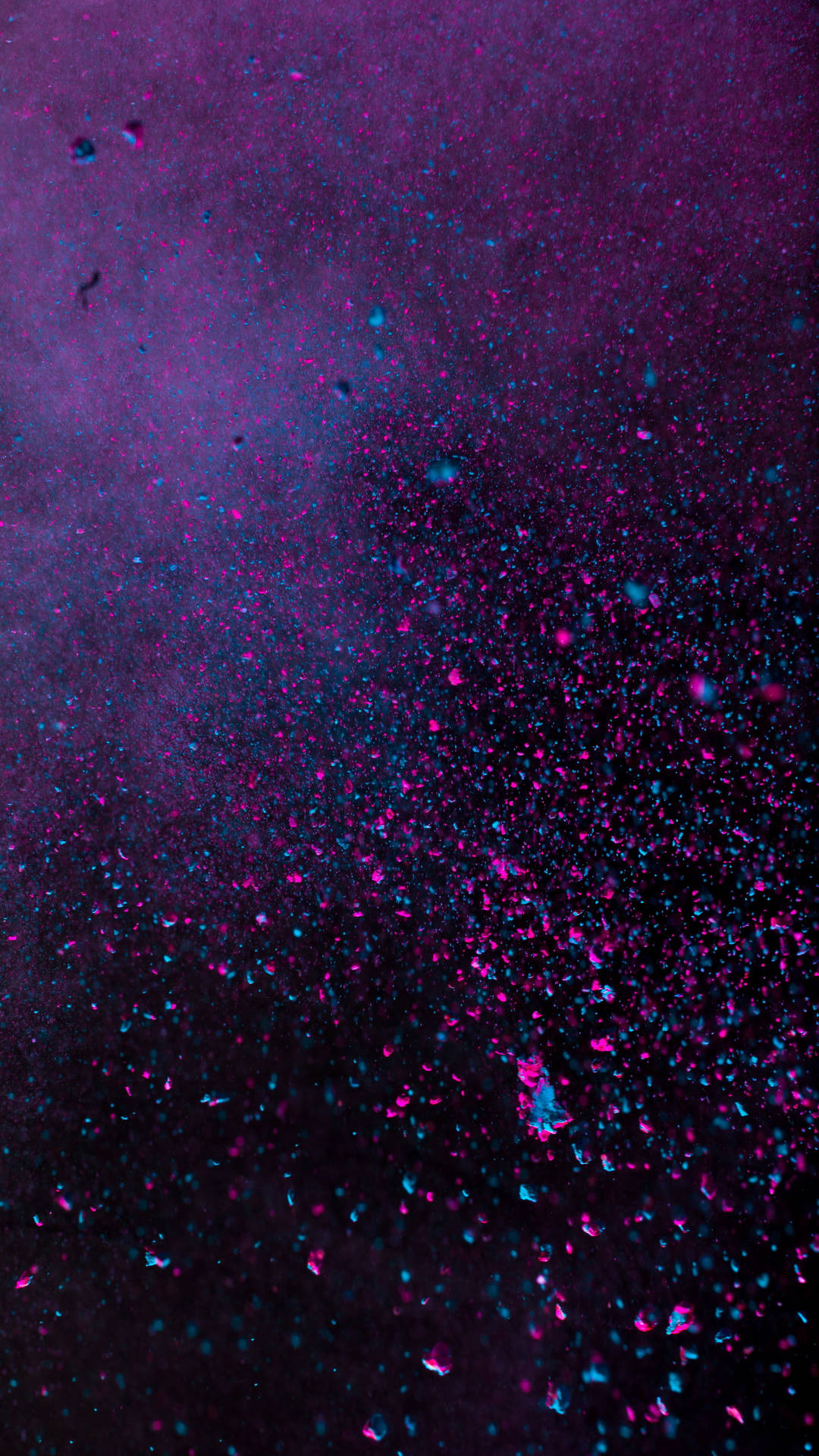 Black And Purple Aesthetic Explosion Background