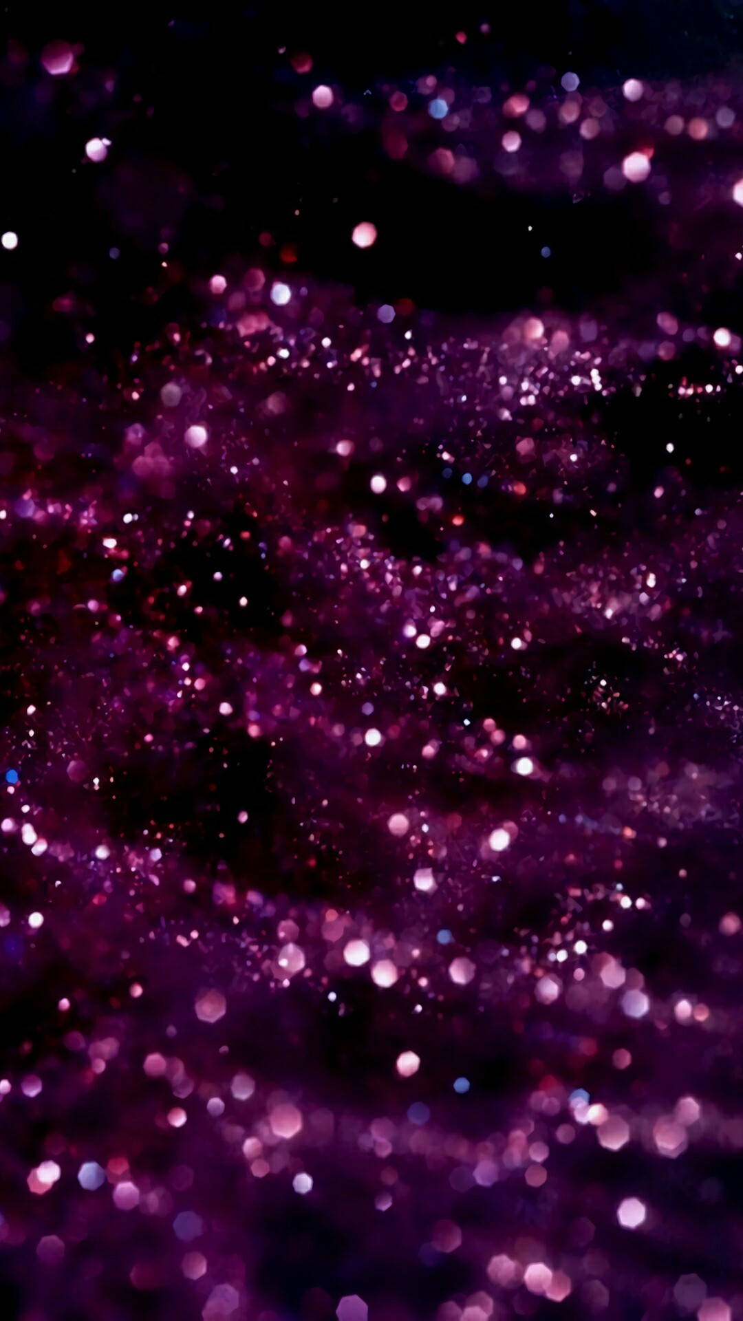 Black And Purple Aesthetic Glitters Background