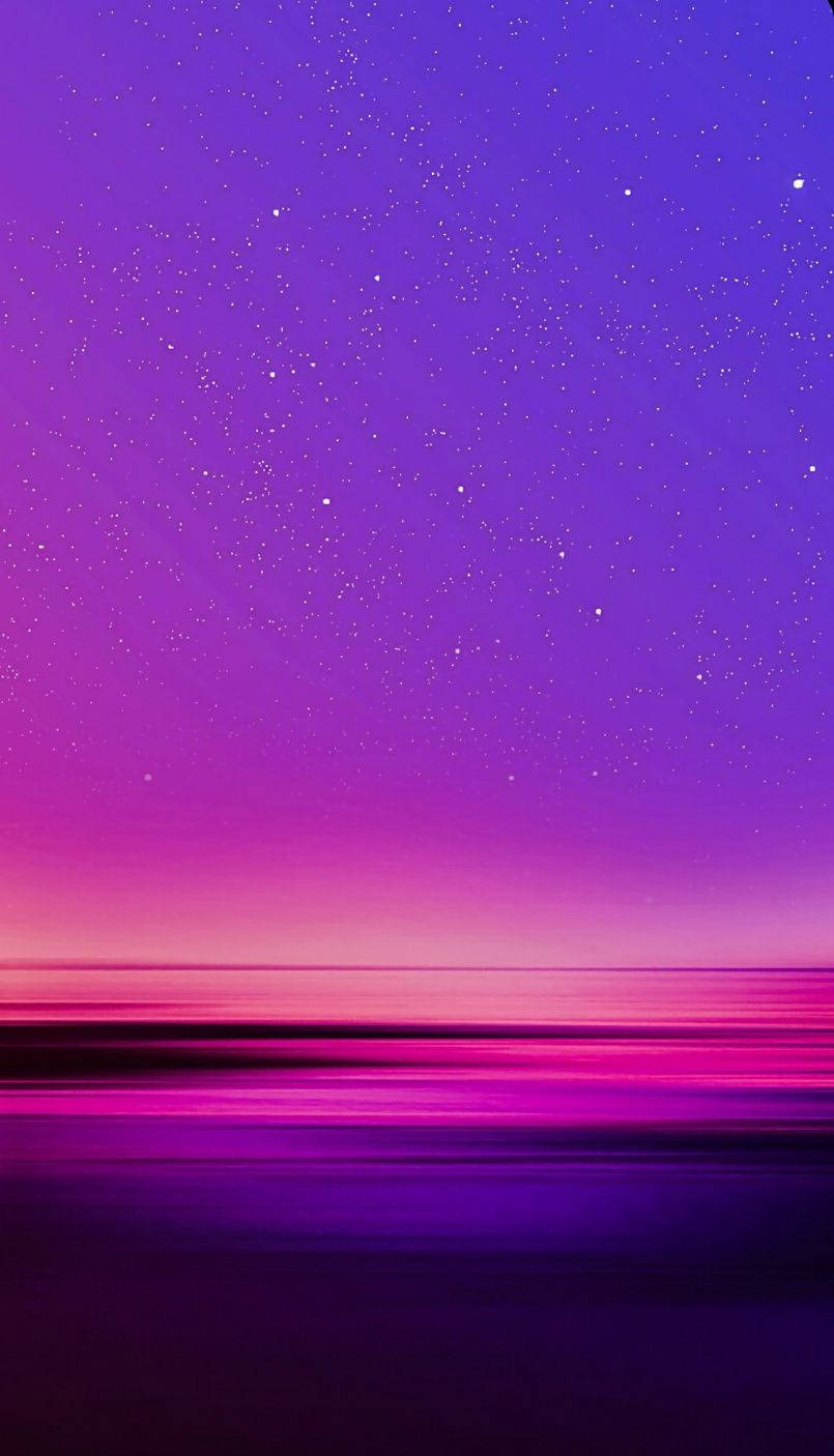 Black And Purple Aesthetic Horizon Background
