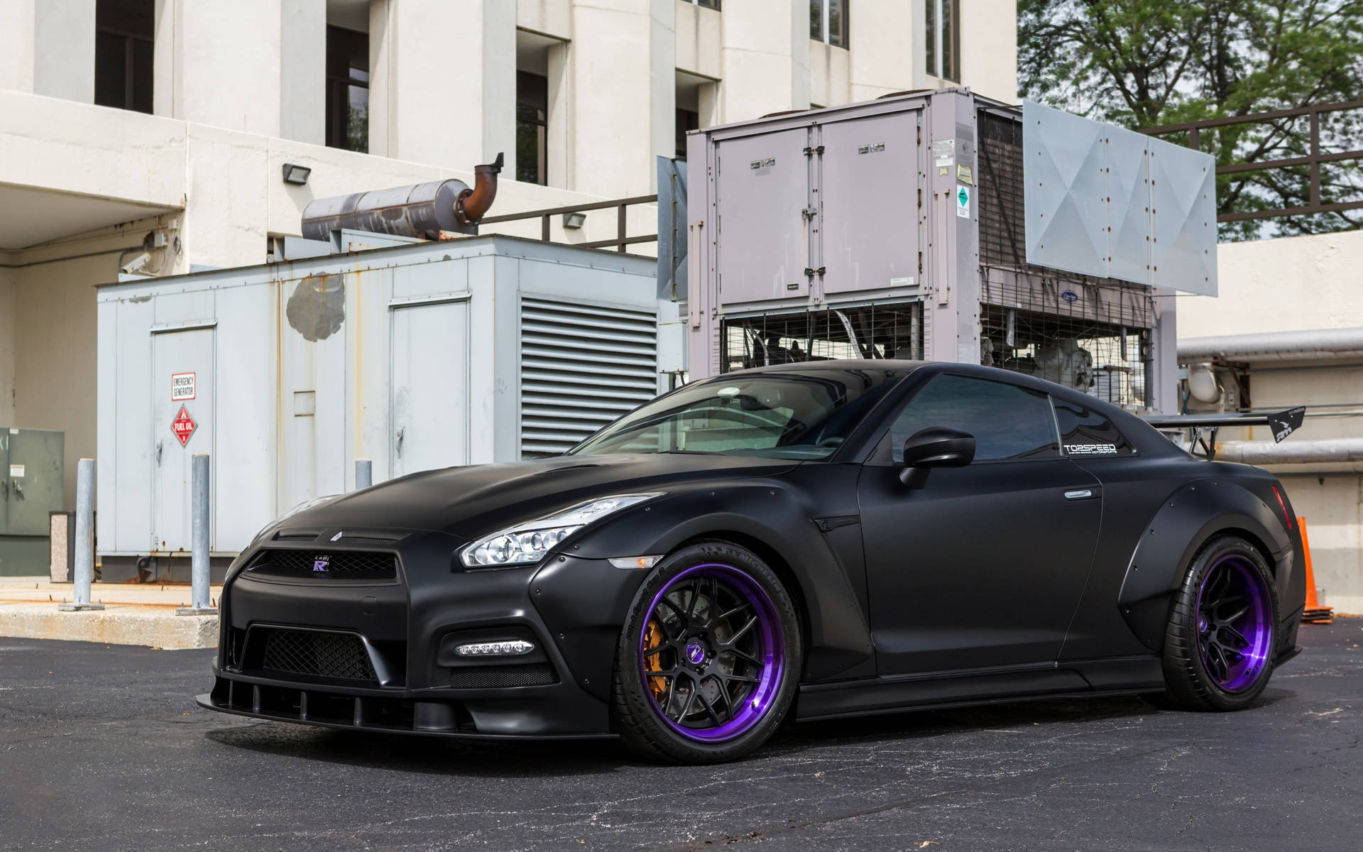 Black And Purple Aesthetic Nissan Gt-r