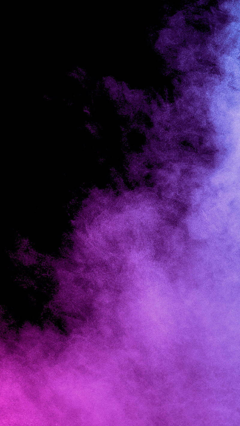 Black And Purple Aesthetic Smoke