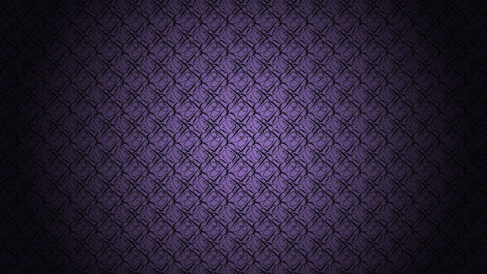 Black And Purple Filigree Background