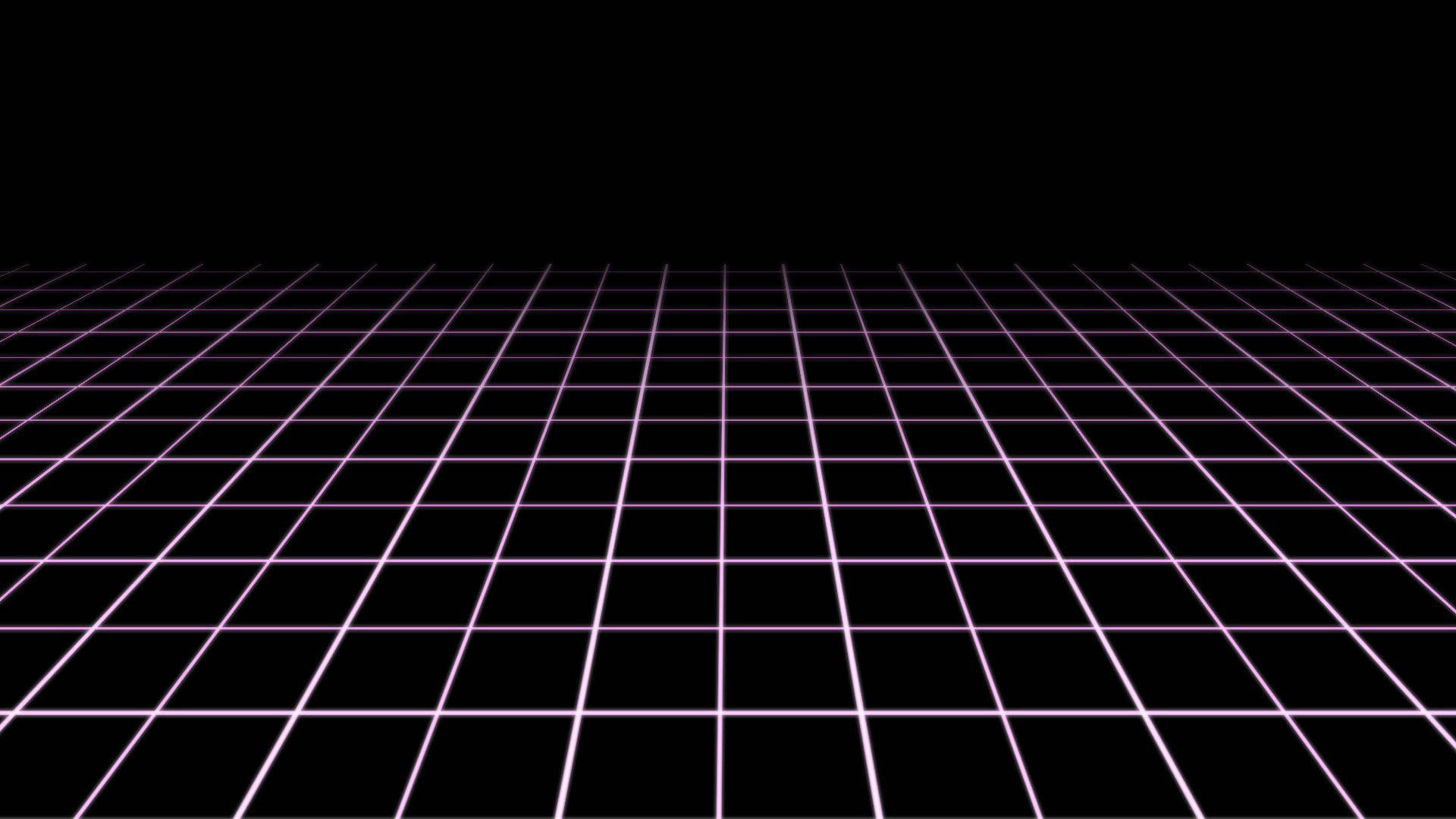 Black And Purple Horizon Grid Background