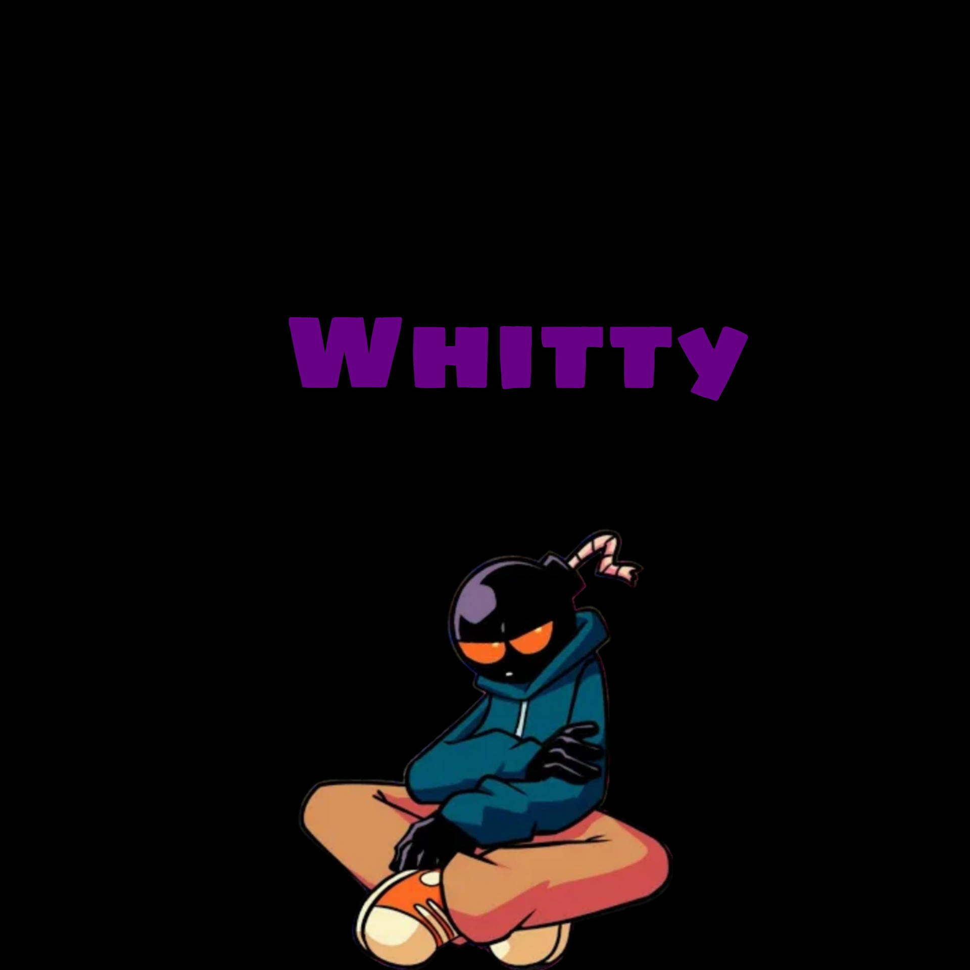 Black And Purple Whitty Background