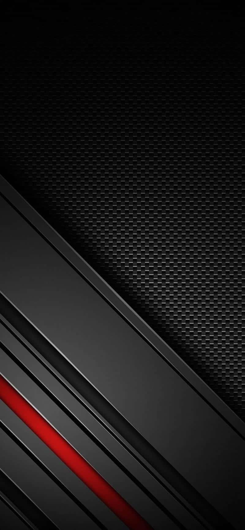 Black And Red Background With A Red Stripe Background