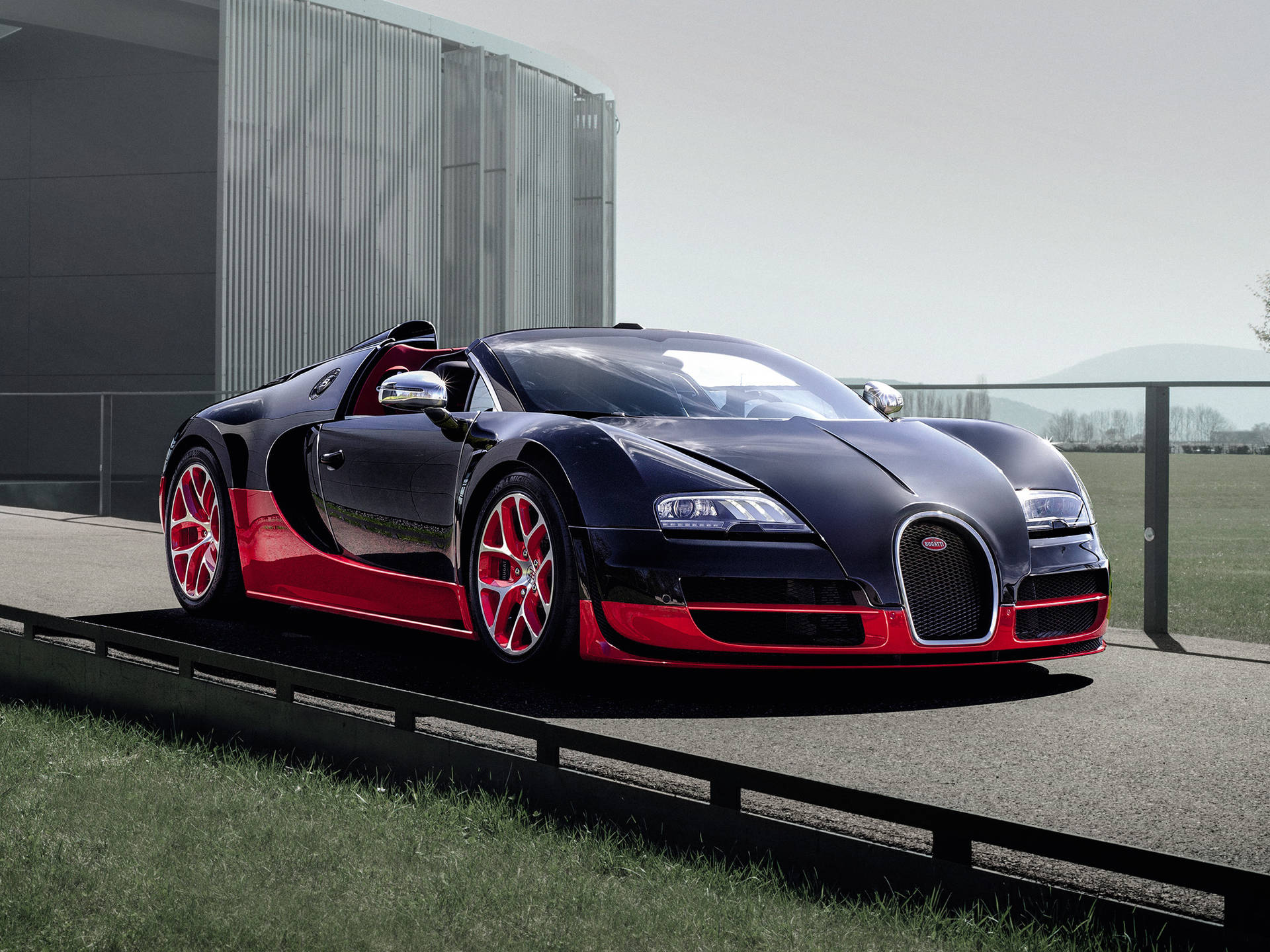 Black And Red Bugatti Iphone Background