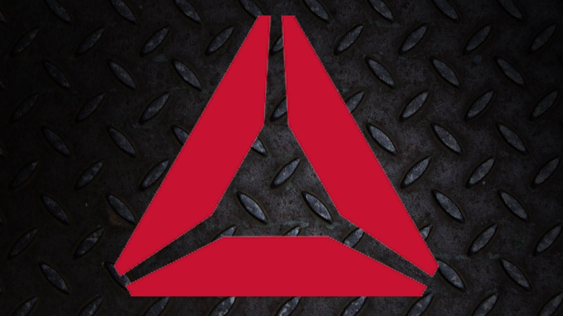 Black And Red Delta Reebok Background