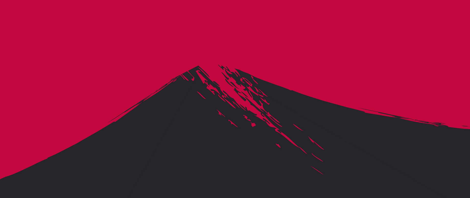 Black And Red Minimalist 2560x1080 Background