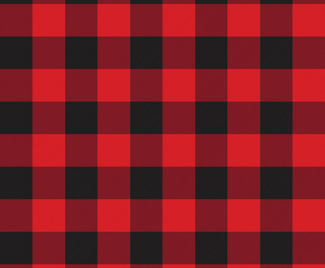 Black And Red Plaid Checkered Pattern