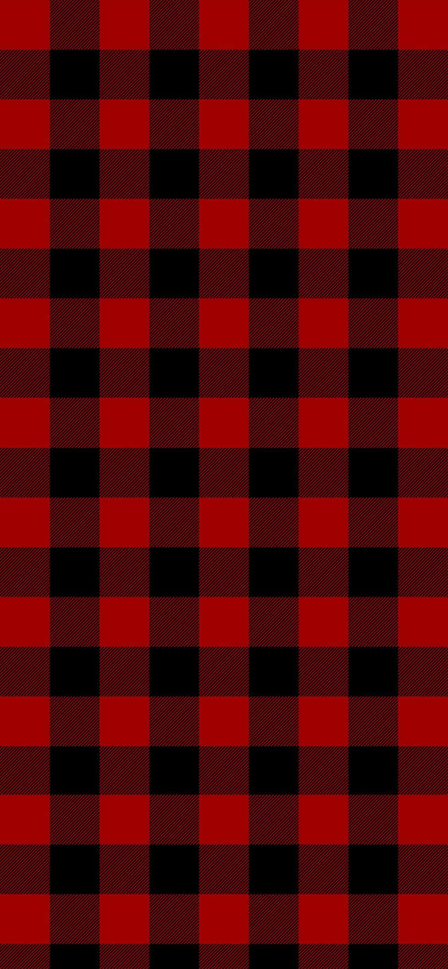 Black And Red Plaid For Iphone