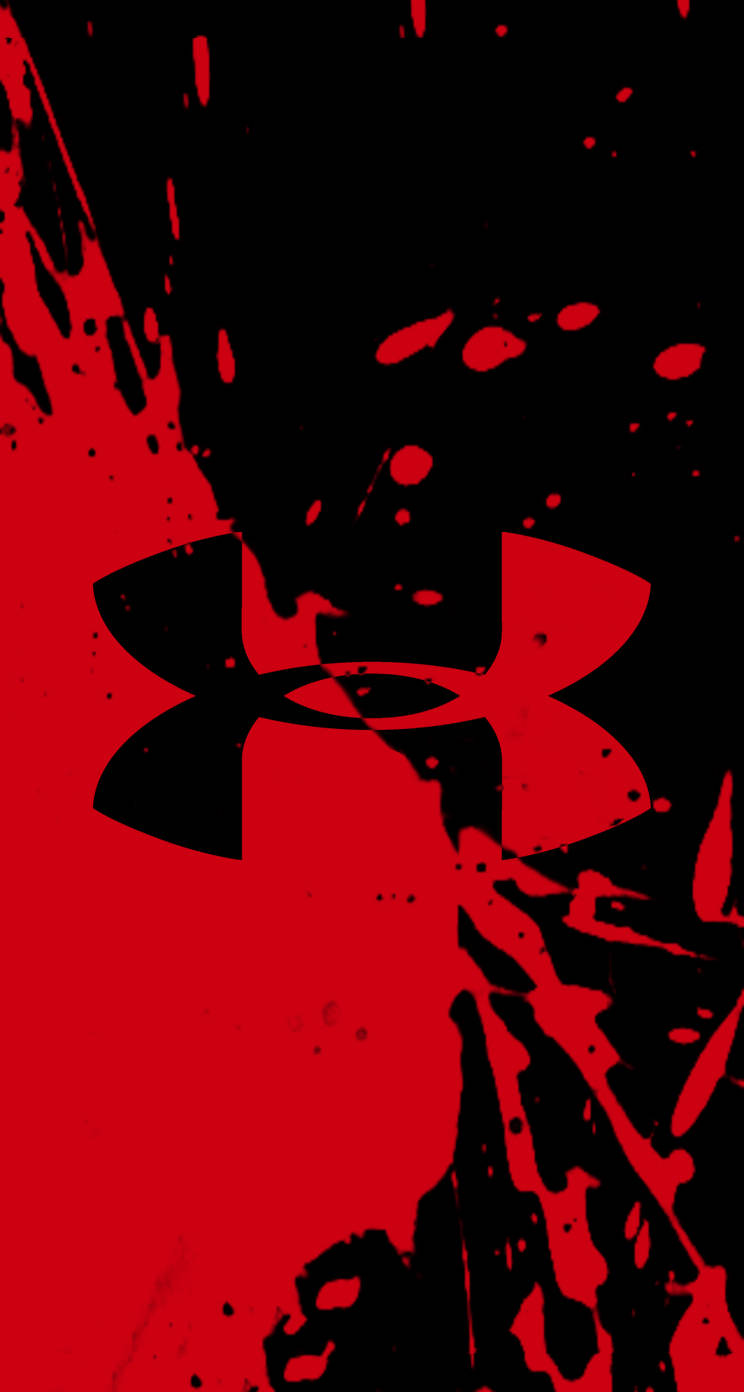 Black And Red Under Armour Background