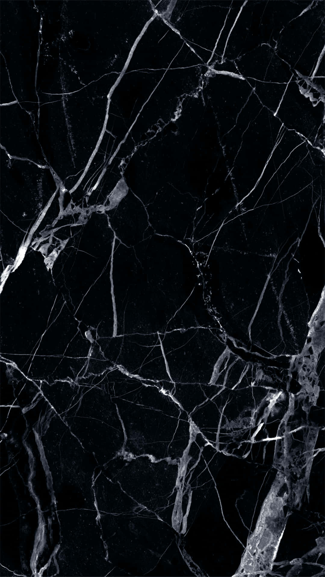 Black And Silver Broken Glass Effect Mobile Background