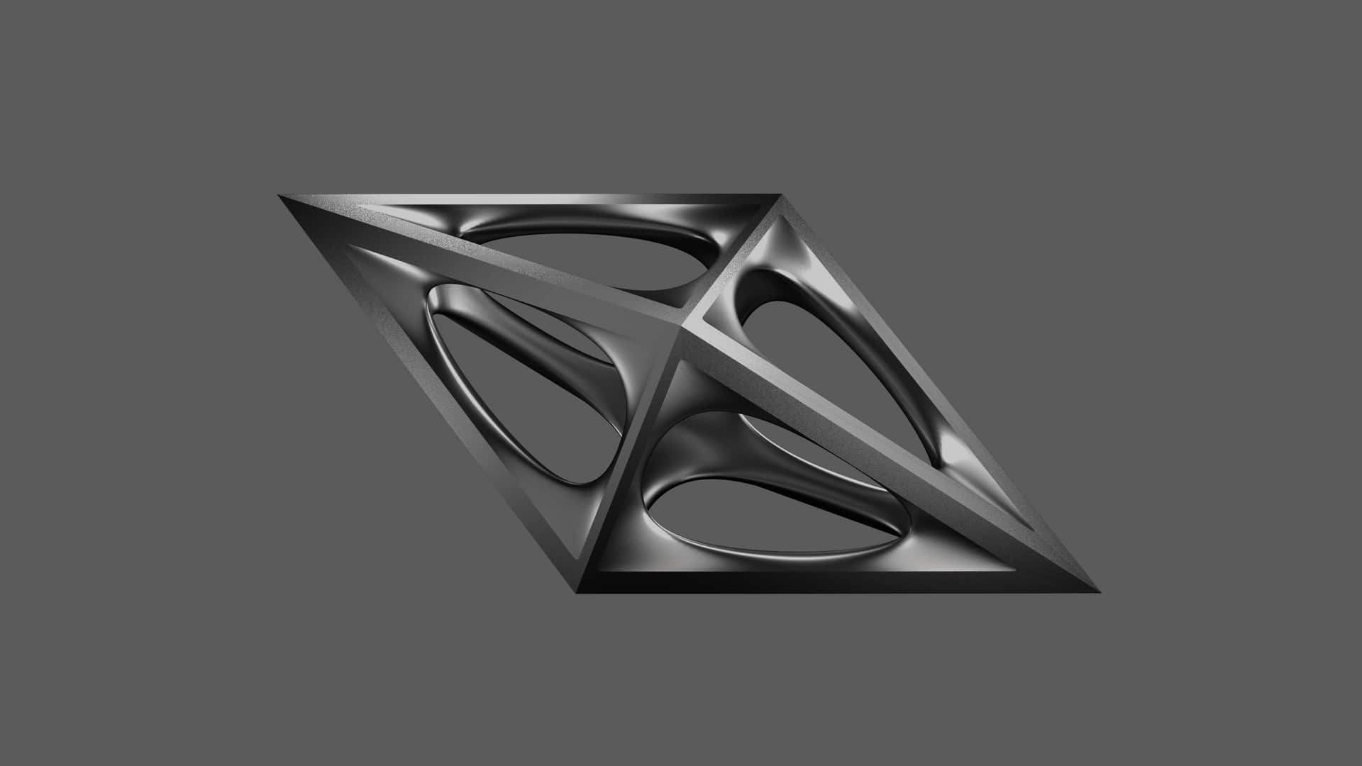 Black And Silver Diamond Steel Piece Background