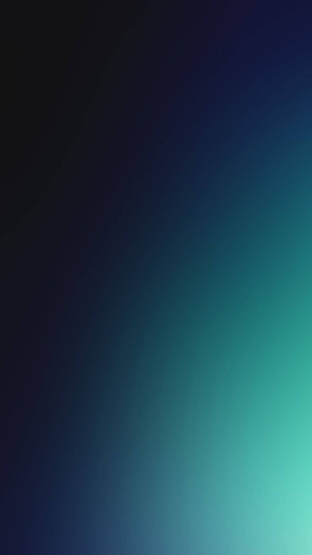 Black And Turquoise Gradient Color Iphone