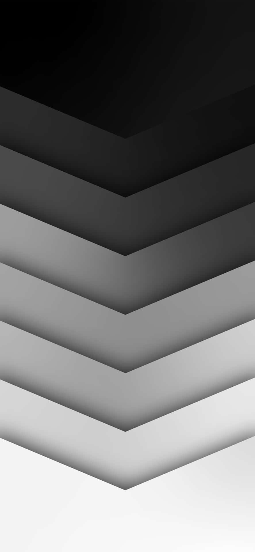 Black And White Abstract Background With A Zigzag Pattern Background