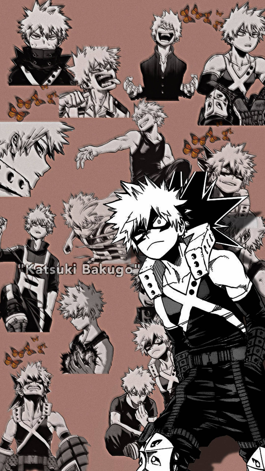 Black And White Aesthetic My Hero Academia Katsuki Bakugo