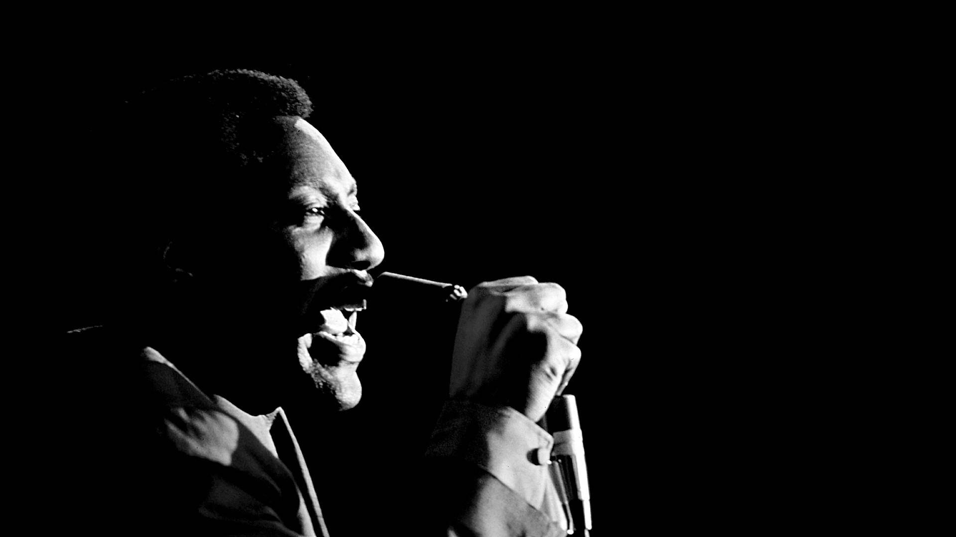 Black And White Aesthetic Otis Redding Background