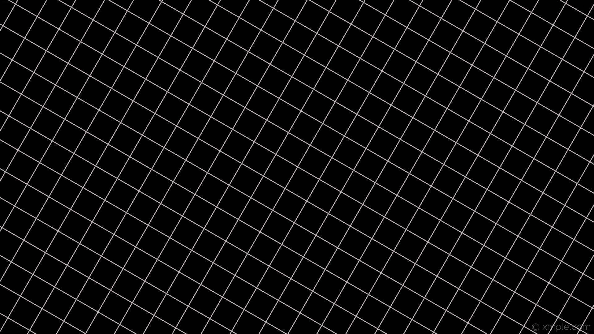 Black And White Aesthetic White Gridlines Background