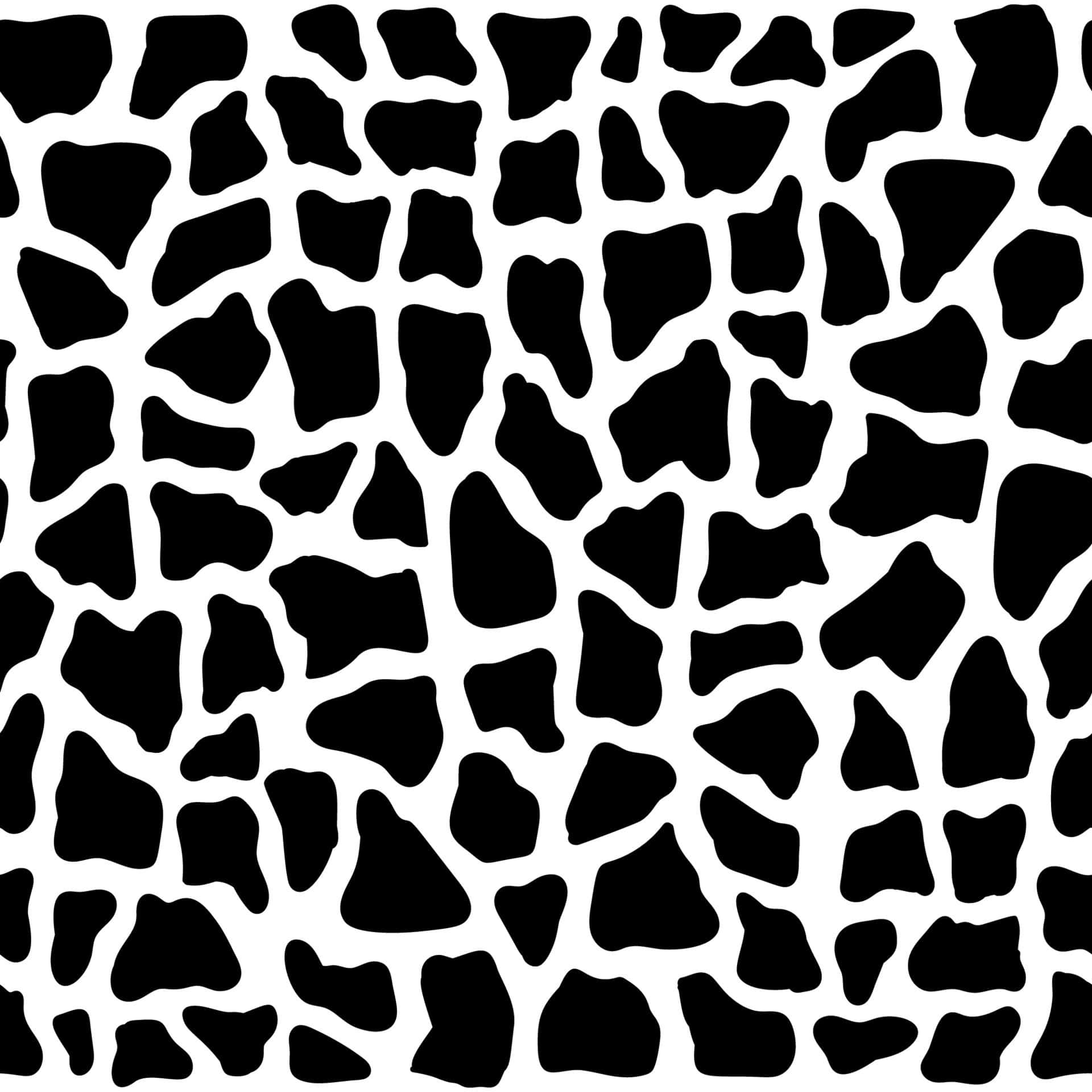 Black And White Animal Pattern Background