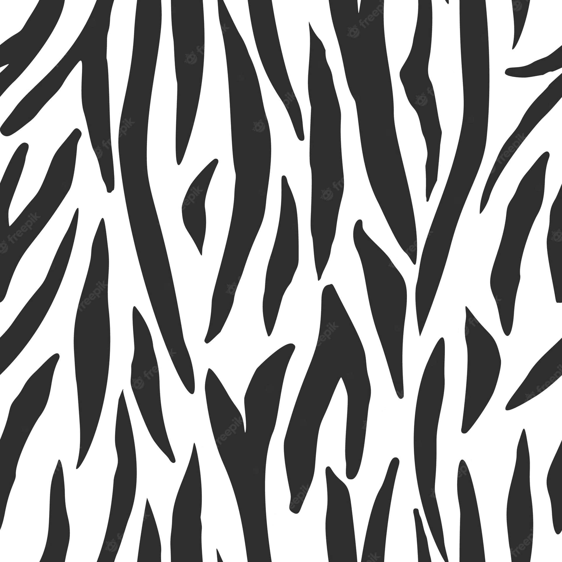 Black And White Animal Print Pattern Background