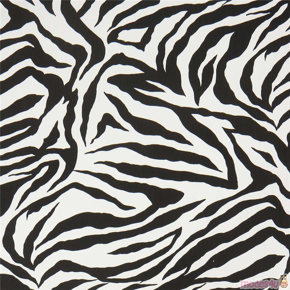 Black And White Animal Print Perfection Background