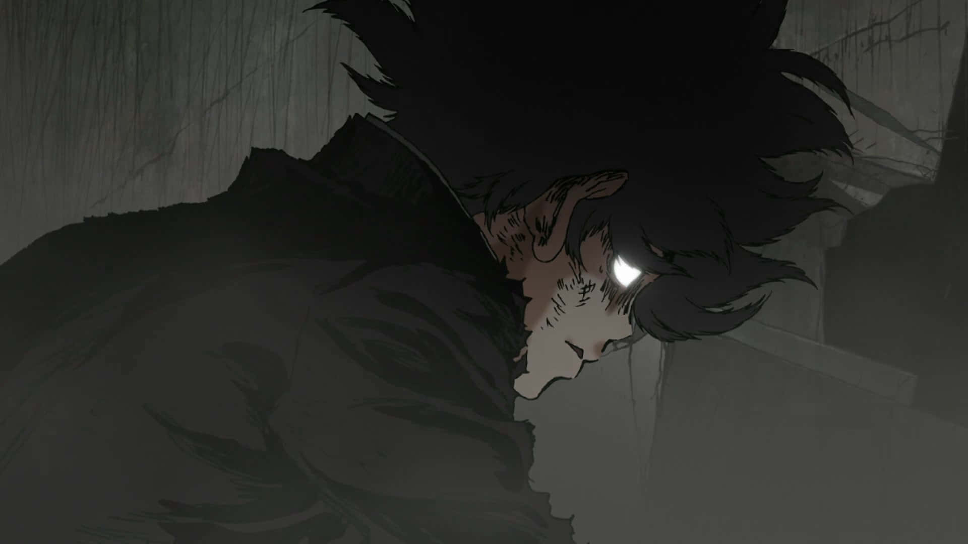 Black And White Anime Pfp Mob Psycho Background