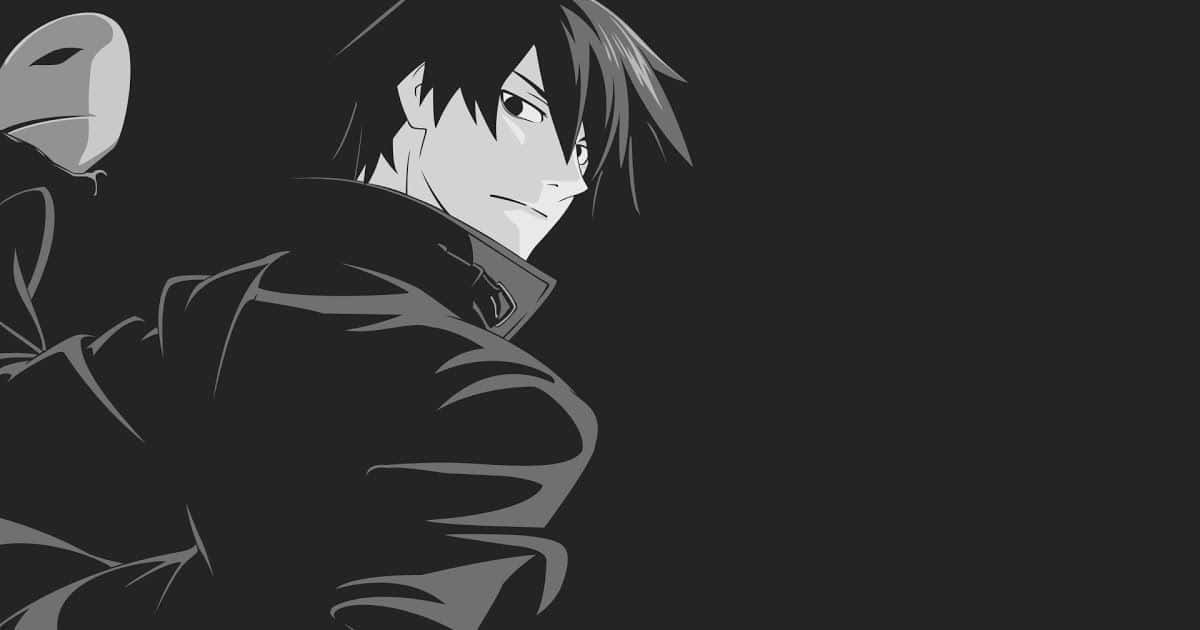 Black And White Anime Pfp Of Darker Than Black