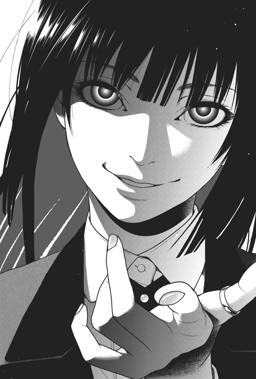 Black And White Anime Pfp Of Jabami Yumeko