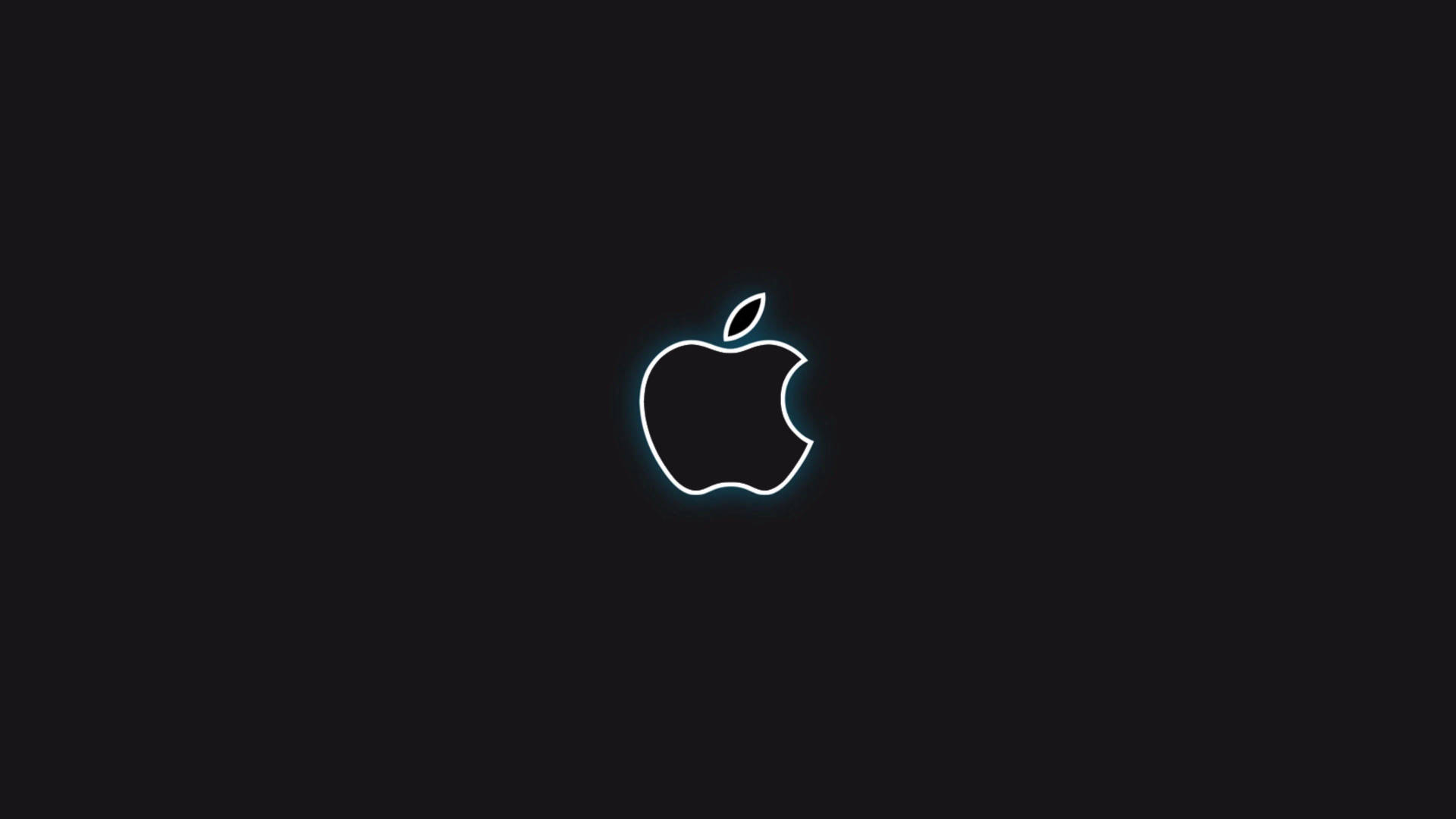 Black And White Apple Logo Background
