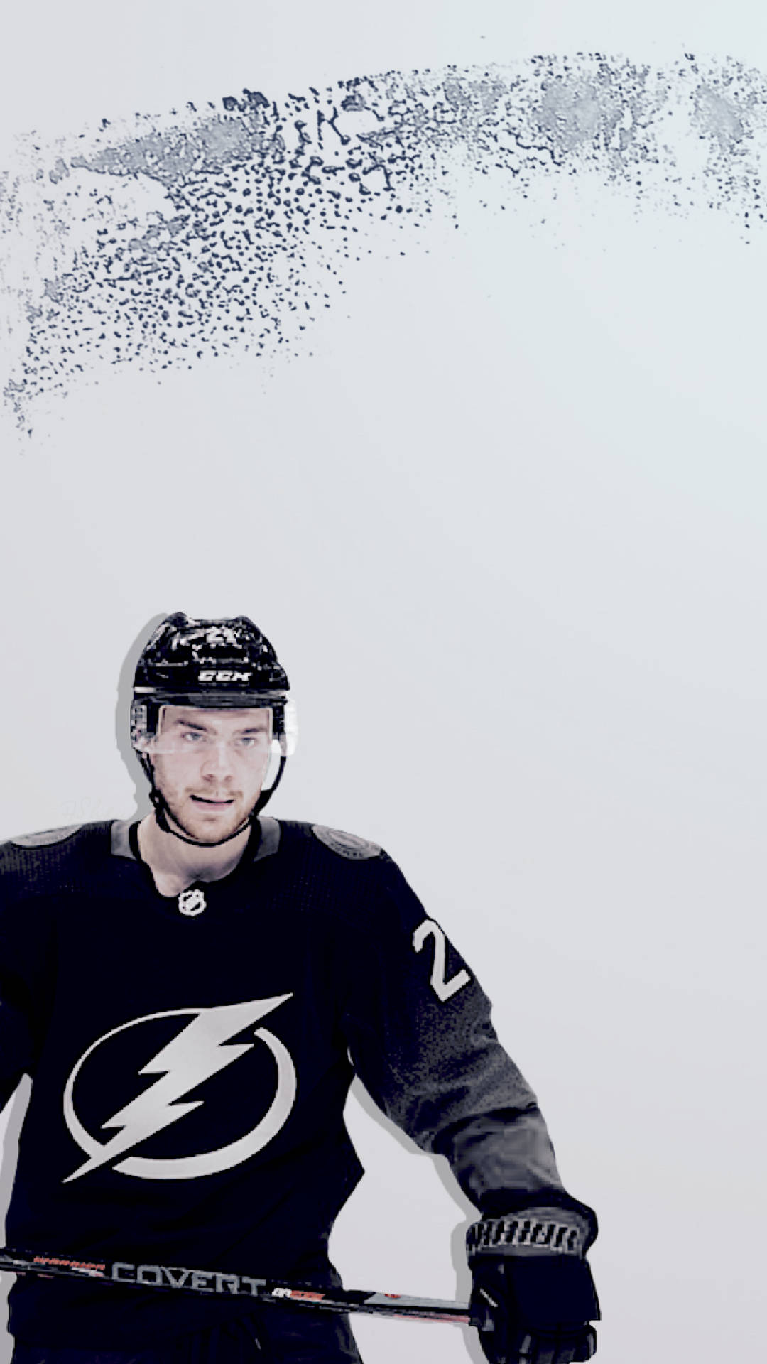 Black And White Art Brayden Point Background