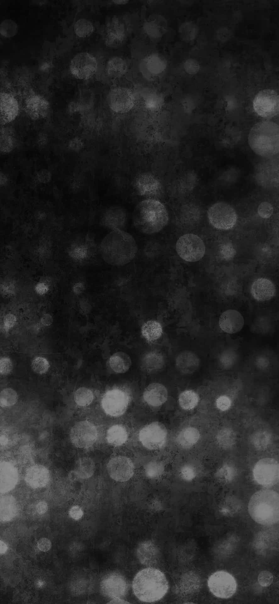 Black And White Background With Bokeh Lights Background