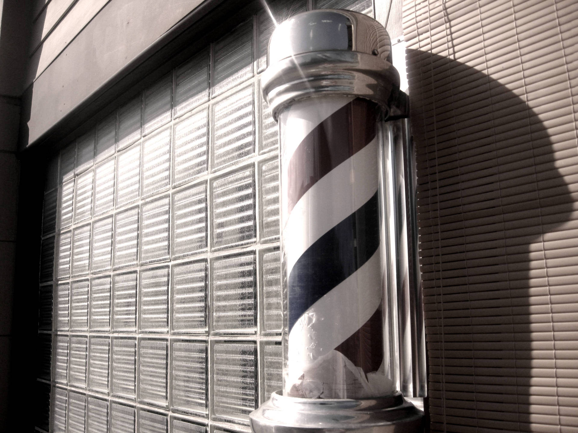 Black And White Barber Pole