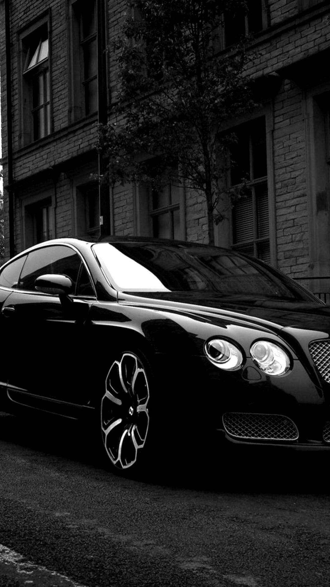 Black And White Bentley Iphone