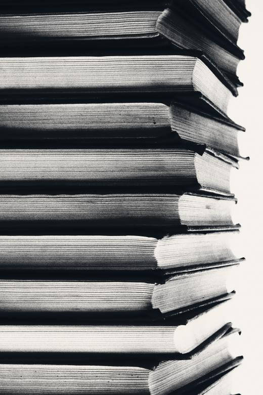 Black And White Books Education Background