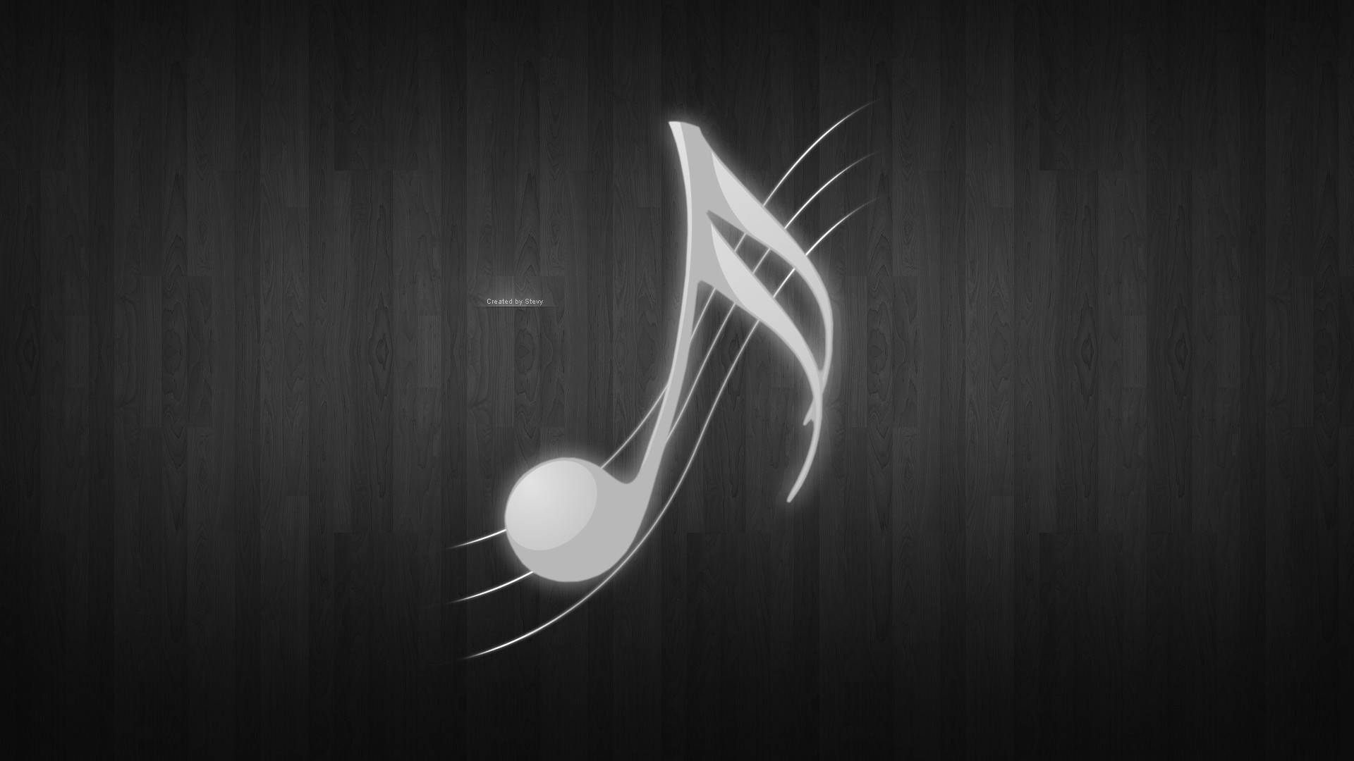 Black And White Cute Music Sixteenth Note