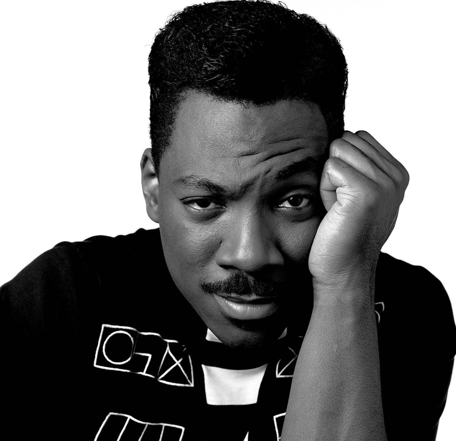 Black And White Eddie Murphy Background