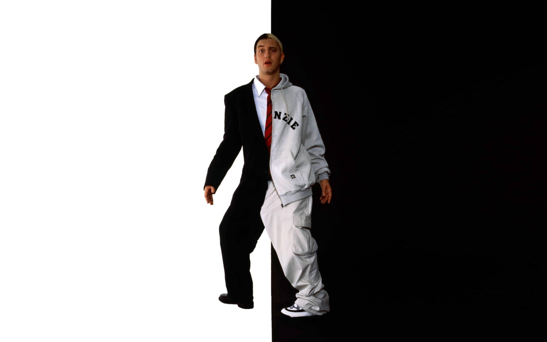 Black And White Eminem Background