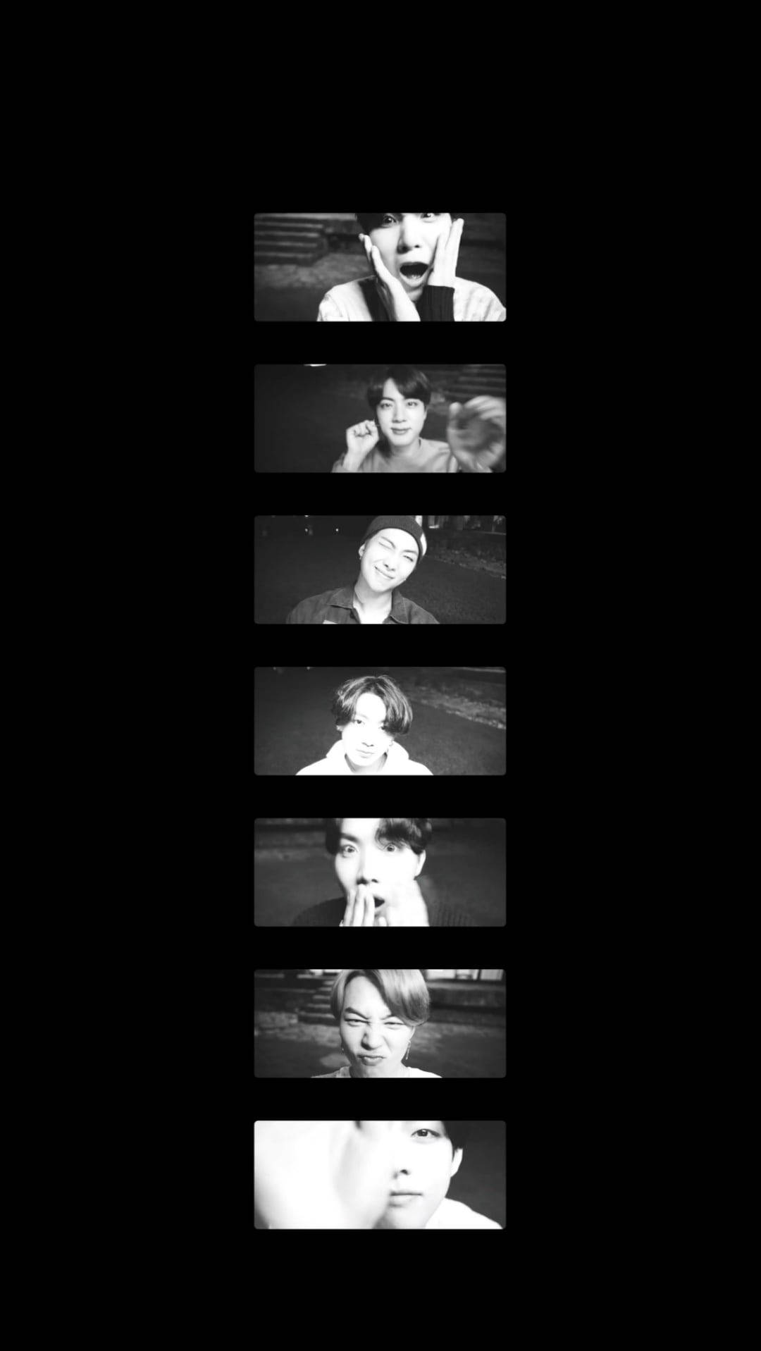 Black And White Film Lockscreen Bts Background