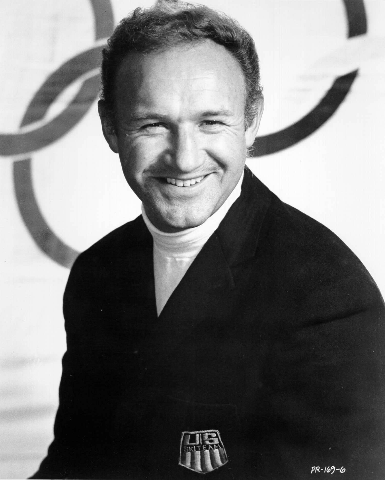 Black And White Gene Hackman Background