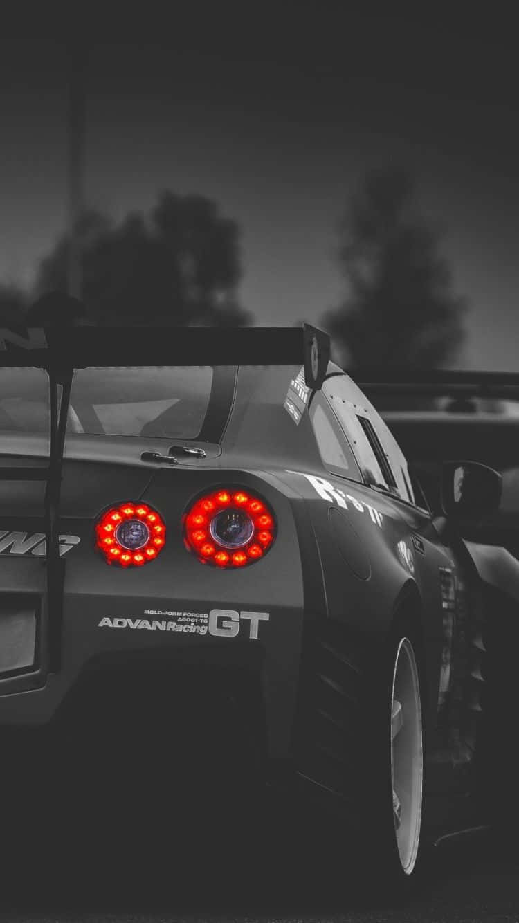 Black And White Gtr R35 Background