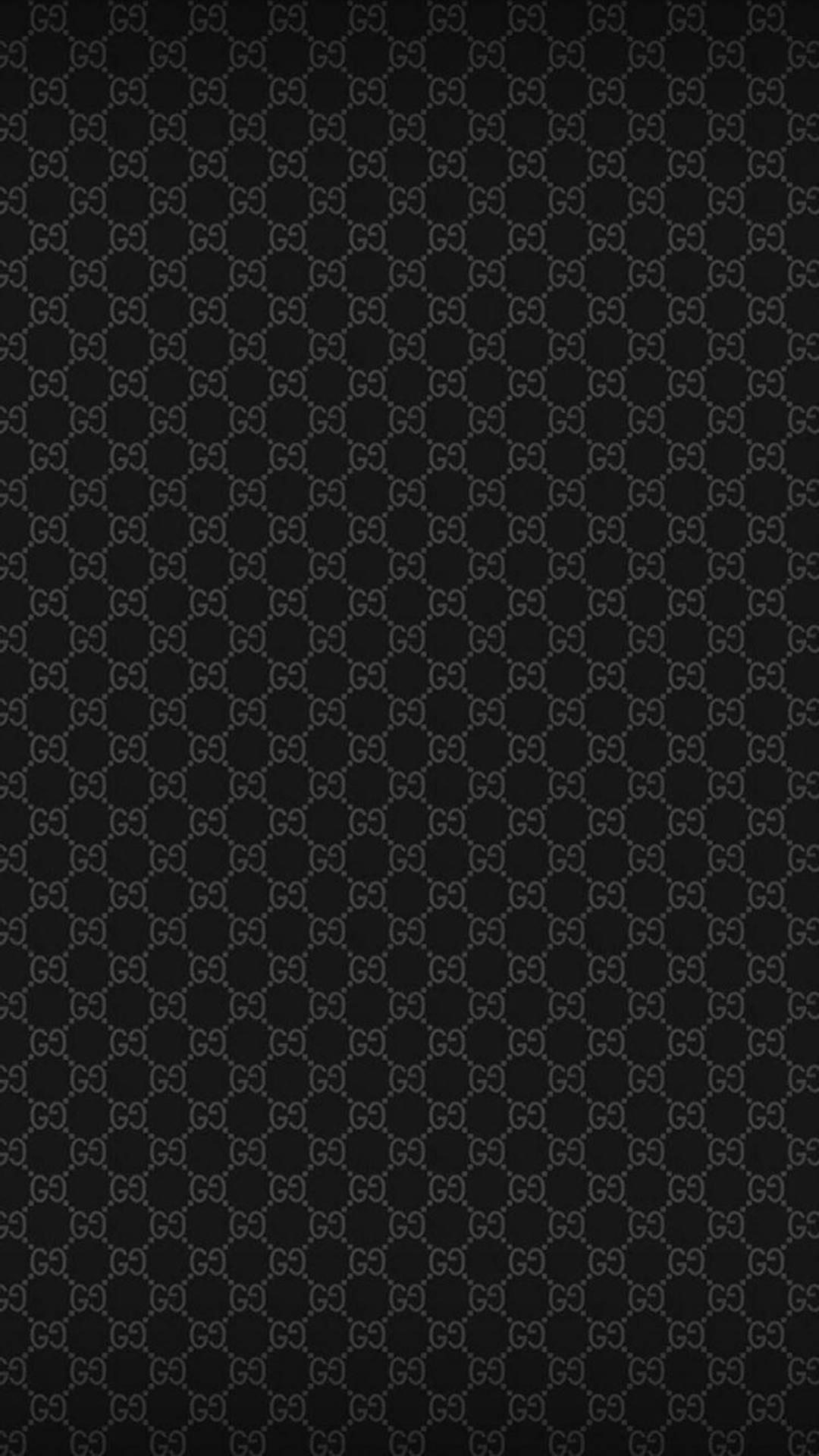 Black And White Gucci Pattern Background