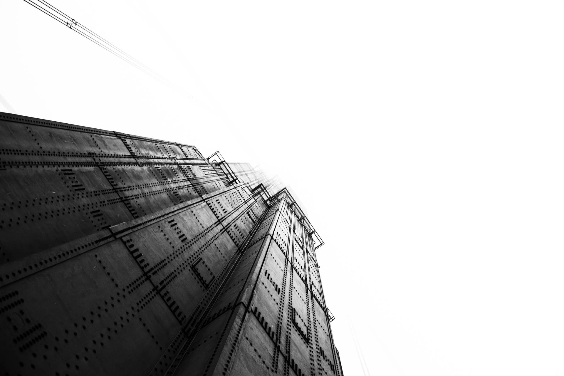 Black And White Hd Building Background