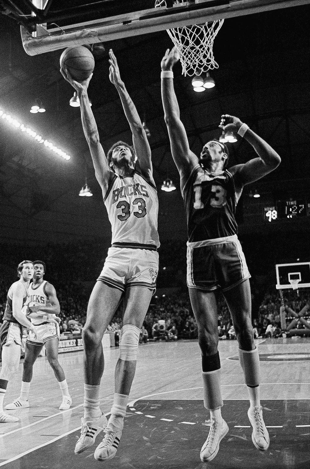 Black And White Kareem Abdul-jabbar